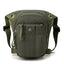 WEPOEWR Commuting Chest Bag Outdoor Cycling Leggings Pouch Portable Waist Messenger Shoulder Bag(Army Green) - British D'sire