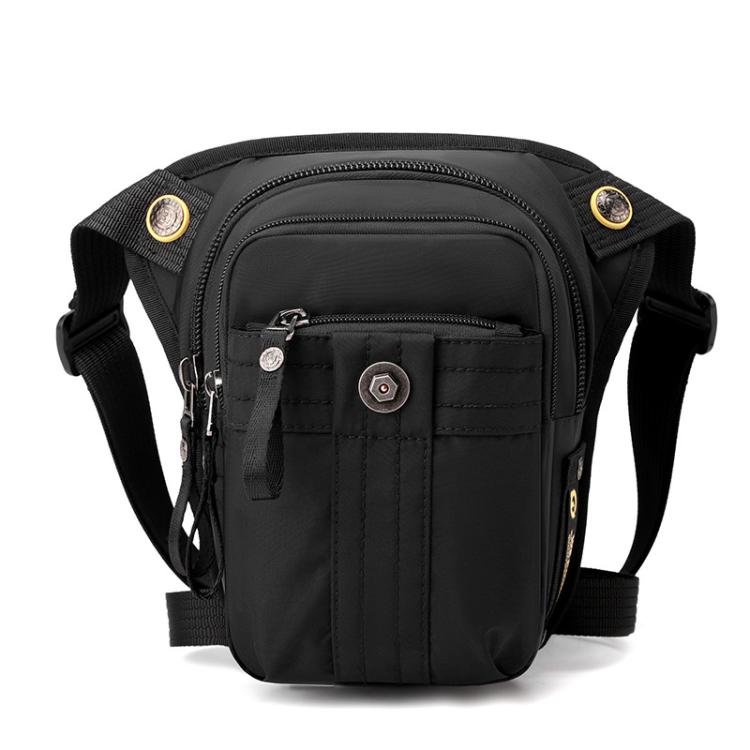 WEPOEWR Commuting Chest Bag Outdoor Cycling Leggings Pouch Portable Waist Messenger Shoulder Bag(Black) - British D'sire Main image