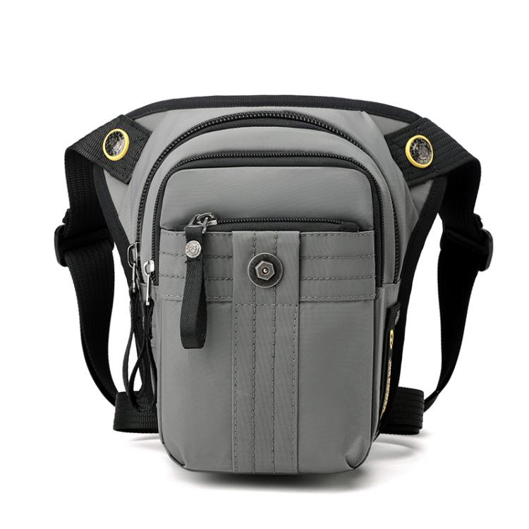 WEPOEWR Commuting Chest Bag Outdoor Cycling Leggings Pouch Portable Waist Messenger Shoulder Bag(Gray) - British D'sire Main image