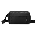 WEPOWER Men Casual Single Shoulder Crossbody Bag Functional Style Chest Bag(Black) - British D'sire