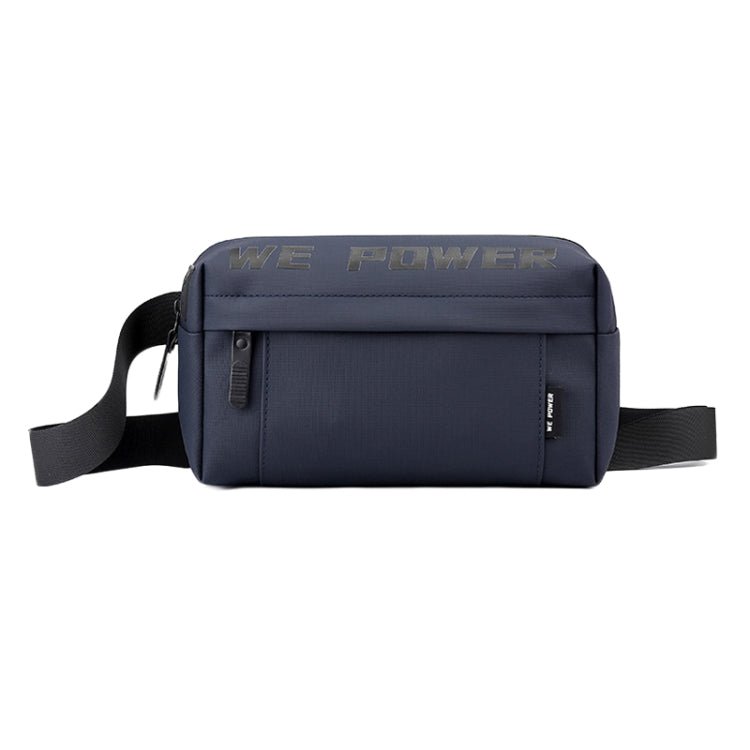 WEPOWER Men Casual Single Shoulder Crossbody Bag Functional Style Chest Bag(Dark Blue) - British D'sire