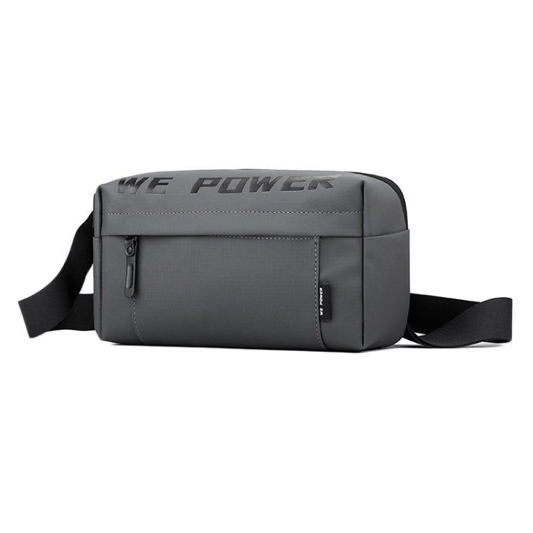 WEPOWER Men Casual Single Shoulder Crossbody Bag Functional Style Chest Bag(Grey) - British D'sire Main image
