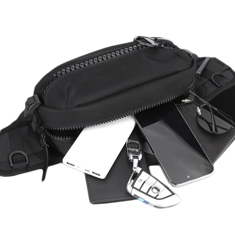 WEPOWER Men Sports Waist Bag Simple Single Shoulder Satchel(Black) - British D'sire