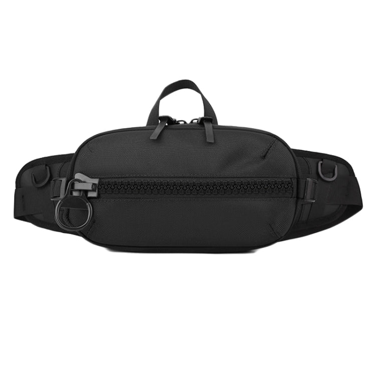 WEPOWER Men Sports Waist Bag Simple Single Shoulder Satchel(Black) - British D'sire Main image