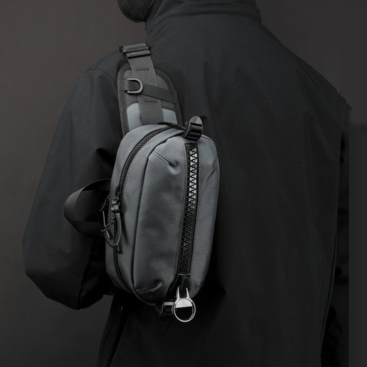 WEPOWER Men Sports Waist Bag Simple Single Shoulder Satchel(Dark Blue) - British D'sire