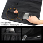 WESSLECO Chef Knife Storage Bag Knife Roll Bag(Black) - British D'sire