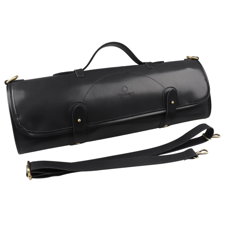 WESSLECO Chef Knife Storage Bag Portable Roll Knife Storage Bag(Black) - British D'sire Main image