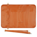 WESSLECO Chef Knife Storage Bag Portable Roll Knife Storage Bag(Brown) - British D'sire