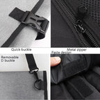 WESSLECO Chef Knife Tool Storage Bag Oxford Cloth Knife Bag(Gray) - British D'sire