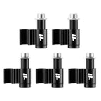 WEST BIKING 5pcs /Bag Mountain Bike Hose Guide Plate Frame Cable Conversion Mounting Bracket(Black) - British D'sire