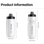 WEST BIKING 720ml Bike Water Bottle for Cycling Leak-Proof Squeeze Design Portable Sports Hydration Bottle(Yellow Wide) - British D'sire