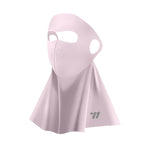 WEST BIKING Breathable Moisture-Wicking Quick-Dry Full-Face Sun Protection Mask Outdoor Cycling Sports Ice-Silk Neck Bib, Size: One Size(Pink) - British D'sire