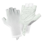 WEST BIKING Breathable Shock-absorbing Non-slip Half-finger Cycling Gloves, Size: L(White For Road Bike) - British D'sire