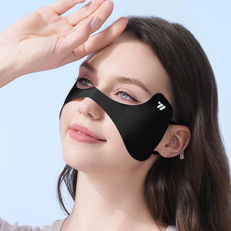 WEST BIKING Outdoor Sun Protection Face Mask Eye Protecting Ice Silk Seamless Butterfly Mask, Size: One Size(Black) - British D'sire