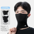 WEST BIKING Outdoor Sun Protection Mask All-Season Breathable UV-Blocking Cycling Face Cover, Color: Pink Long - British D'sire