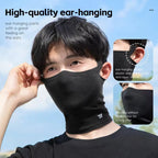 WEST BIKING Outdoor Sun Protection Mask All-Season Breathable UV-Blocking Cycling Face Cover, Color: Pink Long - British D'sire