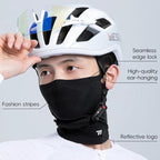 WEST BIKING Outdoor Sun Protection Mask All-Season Breathable UV-Blocking Cycling Face Cover, Color: Pink Long - British D'sire