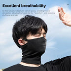 WEST BIKING Outdoor Sun Protection Mask All-Season Breathable UV-Blocking Cycling Face Cover, Color: Pink Long - British D'sire
