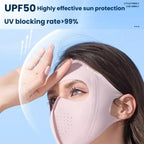 WEST BIKING Sports Cycling Face Mask Ice Silk Breathable Sun Protection Mask, Size: One Size(Gray) - British D'sire