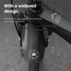 WEST BIKING YP0714043 Bicycle Front And Rear Fenders MTB Mountain Bike Fork Mudguard(Black) - British D'sire