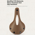 WEST BIKING YP0801257 Hollow Out Bicycle Saddle Cycling Gear(Brown) - British D'sire