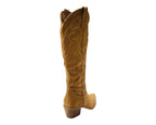 Western Embroidered Knee High Cowboy Boots - Boots - British D'sire
