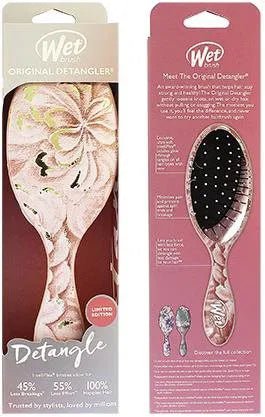 Wet Brush Garden Party Original Detangler Dahlia Delight - Hair Brush - British D'sire