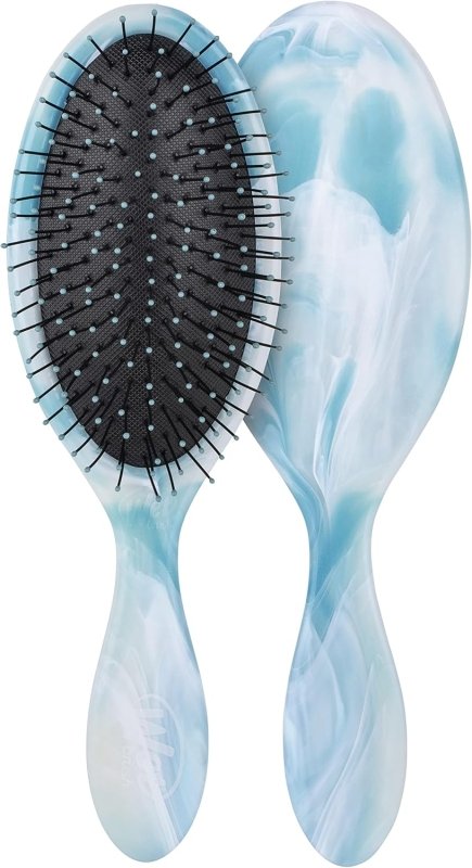 Wet Brush Gemstone Original Detangler Brush Turquoise - Hair Brush - British D'sire Main image