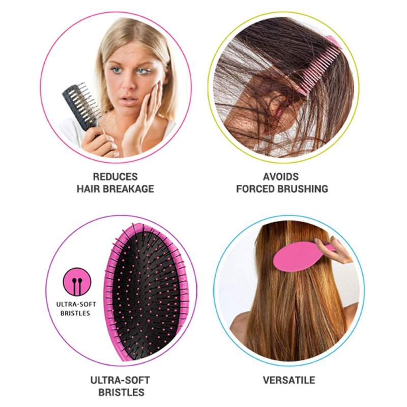 Wet Brush Pro Detangler Bright Future - Teal - Hair Brush - British D'sire