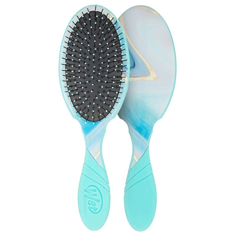 Wet Brush Pro Detangler Brush Organic Swirl Teal Swirl - Hair Brush - British D'sire