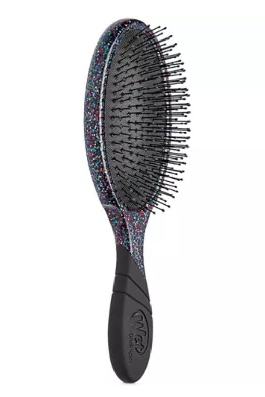 Wet Brush Pro Detangler Holiday Sparkle Silver - Hair Brush - British D'sire