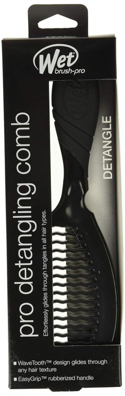Wet Brush Pro Detangling Hair Comb Blackout - Comb - British D'sire
