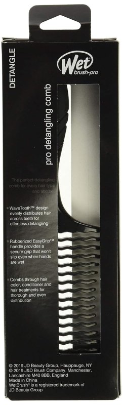 Wet Brush Pro Detangling Hair Comb Blackout Secondary image