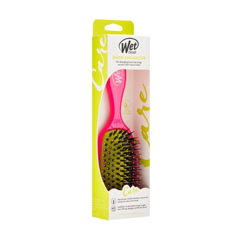 Wet Brush Shine Enhancer Brush Pink - Hair Brush - British D'sire