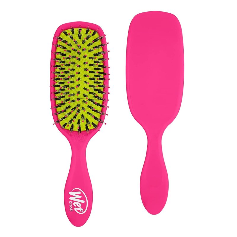 Wet Brush Shine Enhancer Brush Pink - Hair Brush - British D'sire