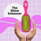 Wet Brush Shine Enhancer Brush Pink - Hair Brush - British D'sire