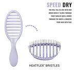 Wet Brush Speed Dry Osmosis Hair Brush Coral - Hair Brush - British D'sire