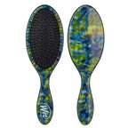Wet Brush Swirling Stars Original Detangler Electric Lime - Hair Brush - British D'sire