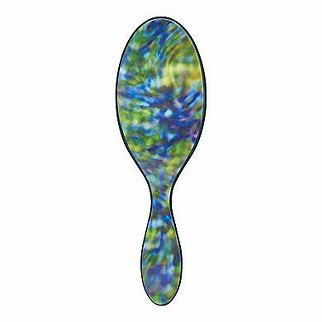 Wet Brush Swirling Stars Original Detangler Electric Lime - Hair Brush - British D'sire Main image