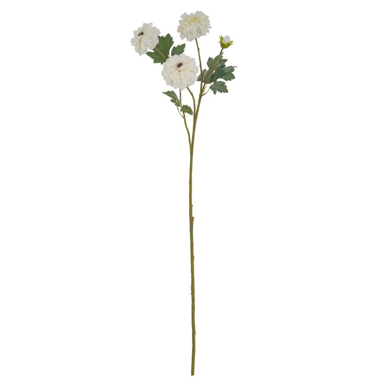 White African Marigold Large Spray Artificial Flower Stem - Artificial Plants & Trees - British D'sire