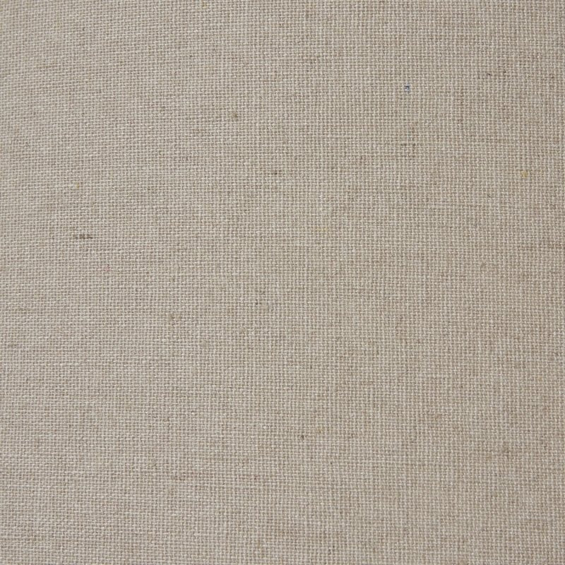 White Beaded Ceramic Lamp With Linen Shade - Lamps - British D'sire
