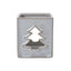 White Ceramic Tree Cut-Out Square Tealight Holder - Candle Holders - British D'sire