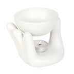White Hand Ceramic Oil Burner - British D'sire