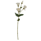 White Lisianthus Spray Artificial Flower Stem - Artificial Plants & Trees - British D'sire