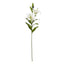 White Madonna Lily Spray Artificial Flower Stem - Artificial Plants & Trees - British D'sire