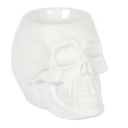 White Skull Oil Burner - British D'sire