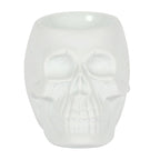 White Skull Oil Burner - British D'sire
