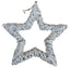 White Wash Wicker Open Star Christmas Decoration - Home Decor & Furniture - British D'sire