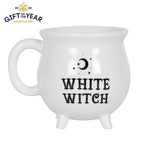 White Witch Cauldron Mug - British D'sire