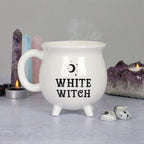 White Witch Cauldron Mug - British D'sire